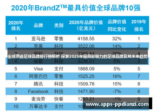 全球顶级足球品牌排行榜解析 探索2025年最具影响力的足球品牌及其未来趋势